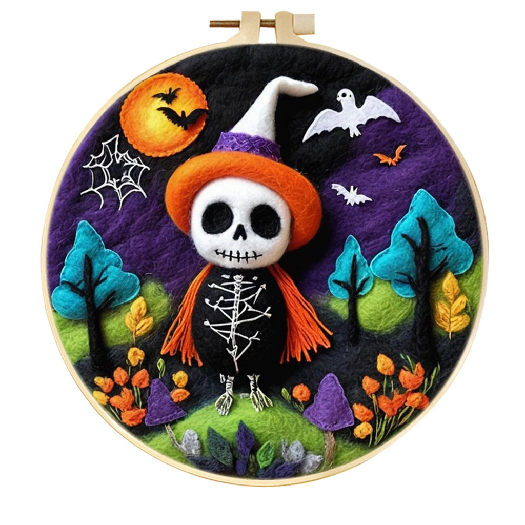 Felt Kits - Halloween Skulls