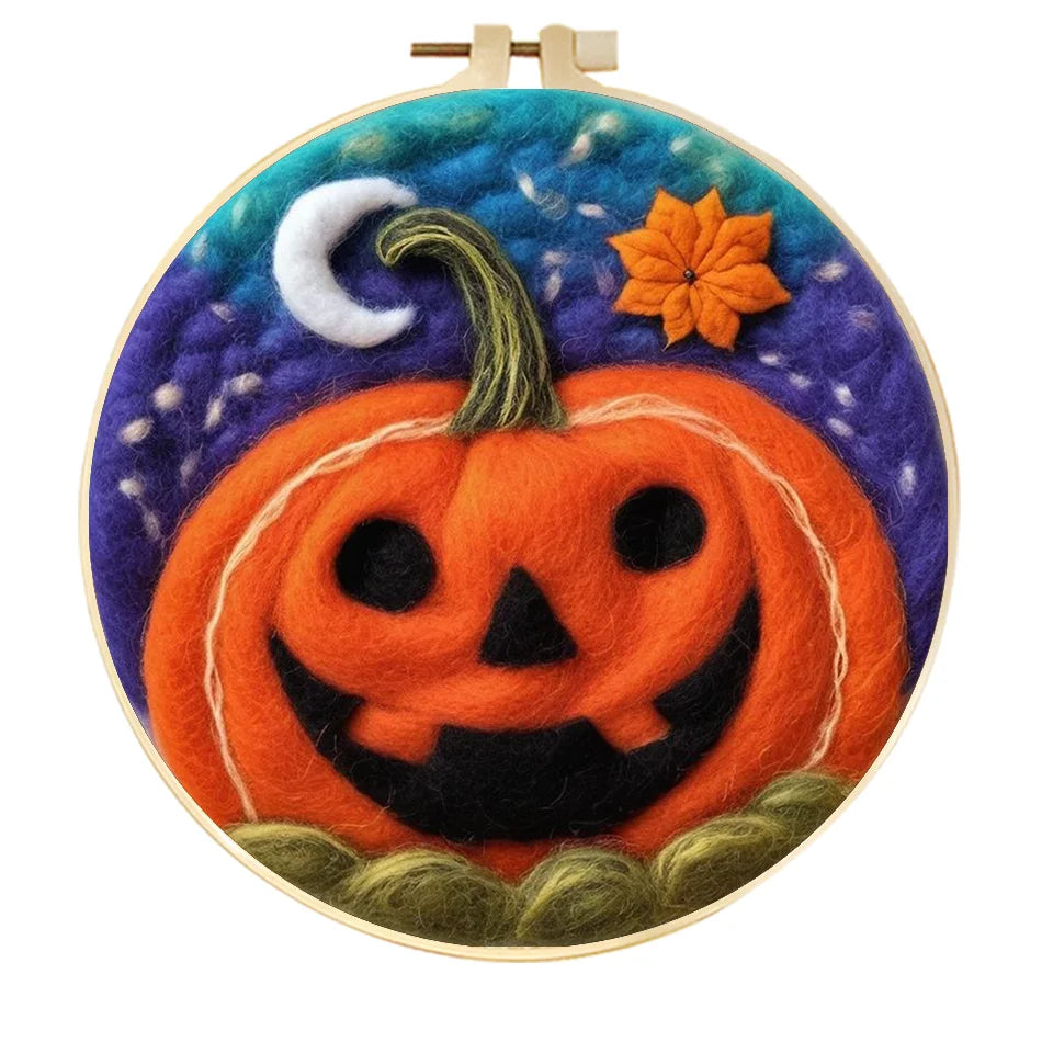 Felt Kits - Halloween Glowin’ Skulls