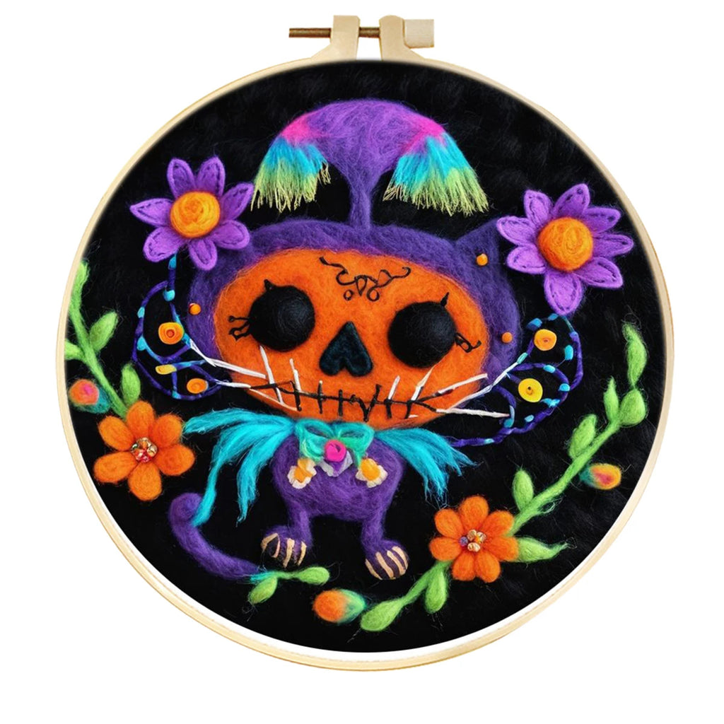 Felt Kits - Halloween Skulls