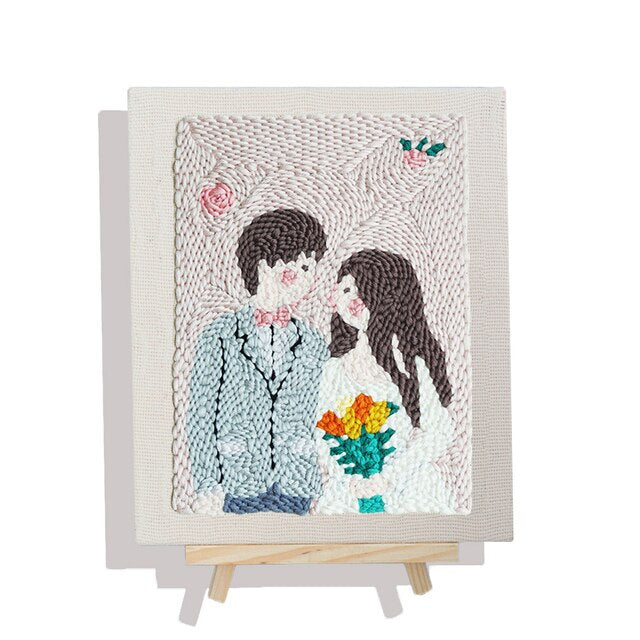 Wedding Day - Punch Needle Kit