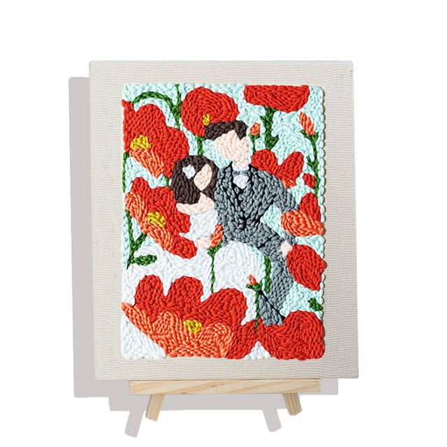 Wedding - Punch Needle Kit