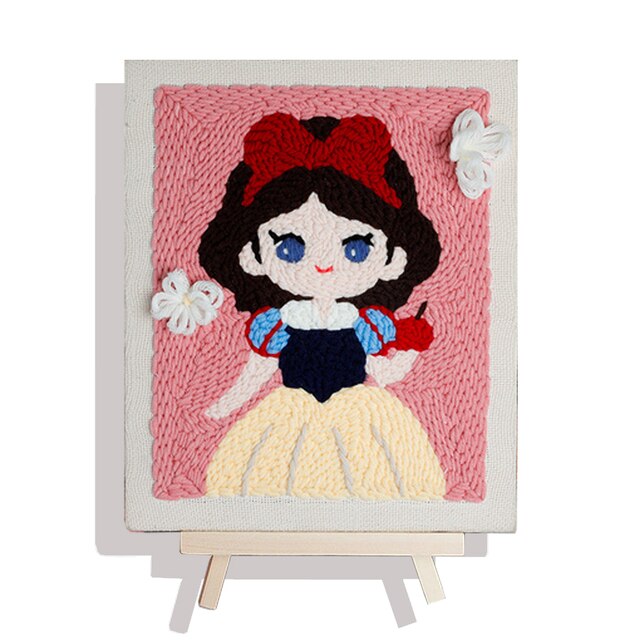 Snow White - Punch Needle Kit
