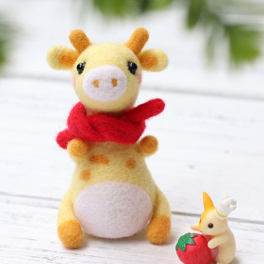 Giraffe - DIY Felt Painting Kit