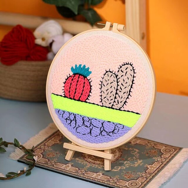 Cactus - Punch Needle Kit