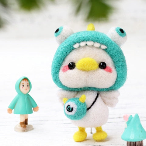 Baby Duck - DIY Felt Painting Kit