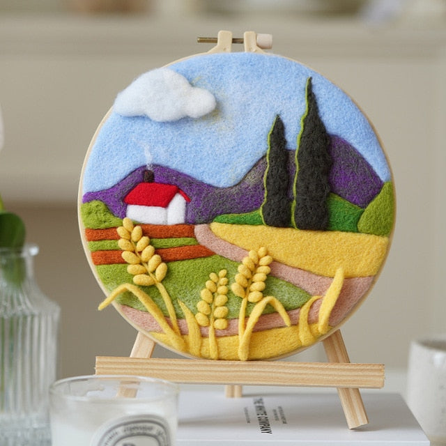 Little Farm - DIY Felt Painting Kit