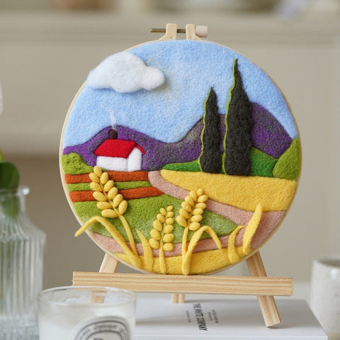 Little Farm - DIY Felt Painting Kit