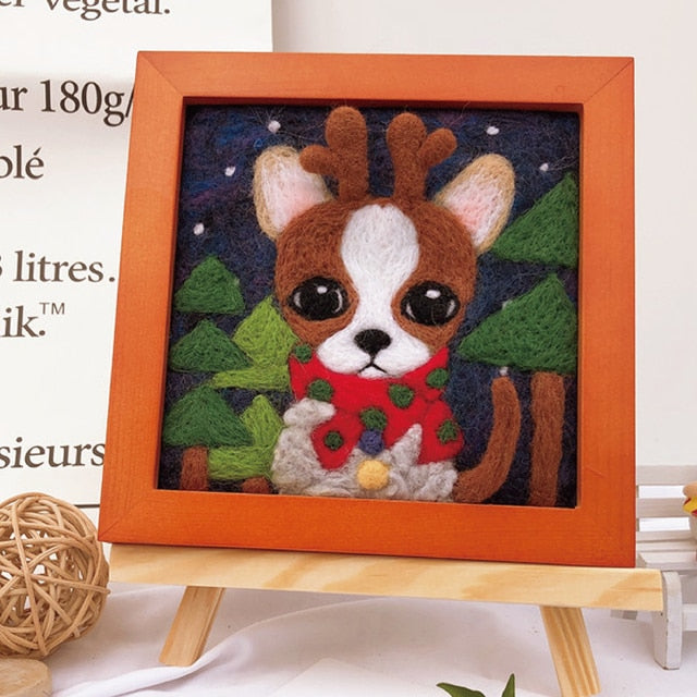 Reindeer - DIY Felt Painting Kit