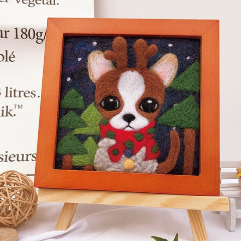 Reindeer - DIY Felt Painting Kit