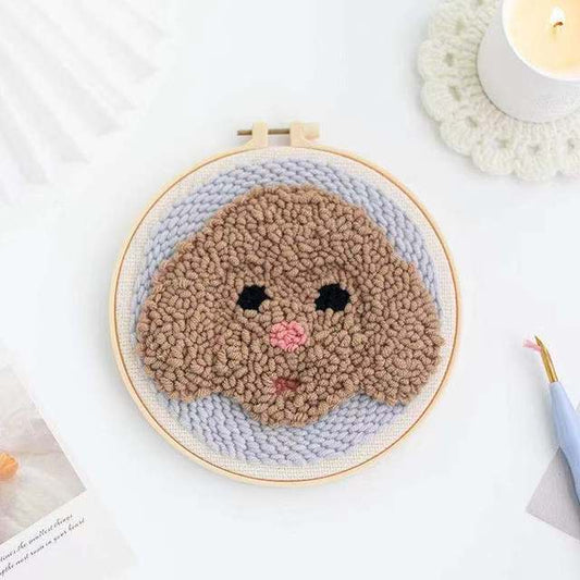 Poodle - Punch Needle Kit
