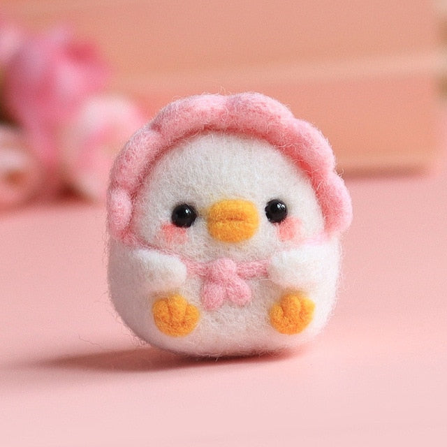 Baby Duck - DIY Felt Painting Kit