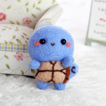 Squirtle Pokemon - DIY Felt Painting Kit