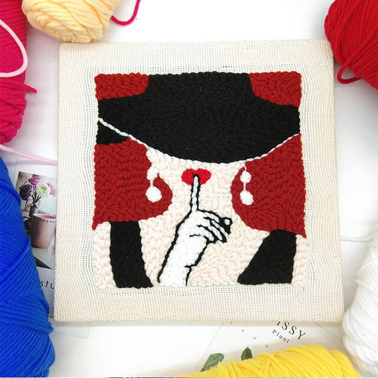 Modern Lady - Punch Needle Kit