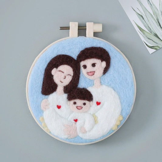 Family - DIY Felt Painting Kit