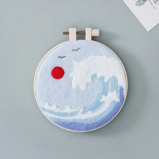 Wave - DIY Felt Painting Kit
