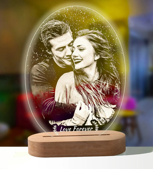 Personalized 3D Photo Lamp Custom Photo And Message