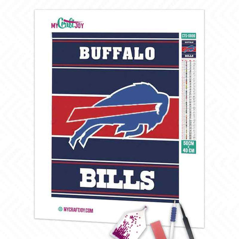 Buffalo Bills American Football Teams - DIY Diamond Painting Kit