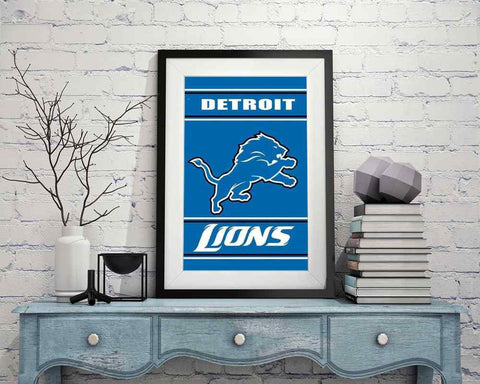 Detroid Lions American Football Teams - DIY Diamond Painting Kit