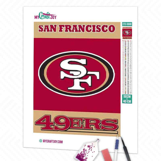 San Francisco 49ERS American Football Teams - DIY Diamond Painting Kit