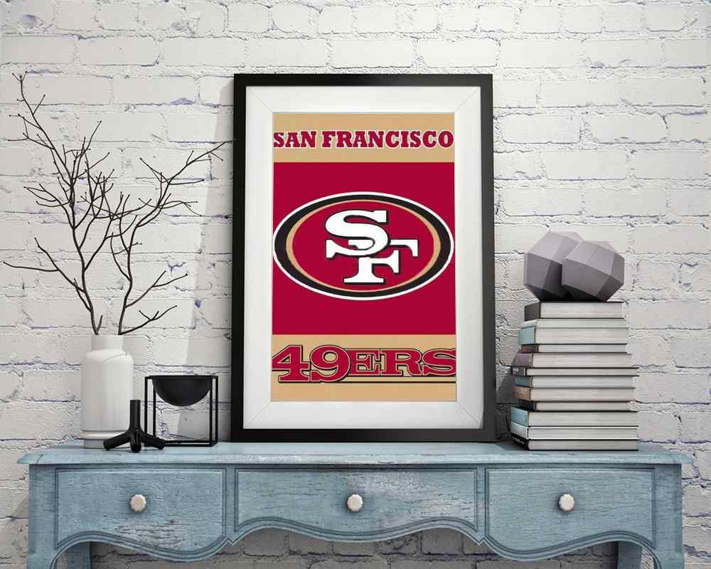 San Francisco 49ERS American Football Teams - DIY Diamond Painting Kit