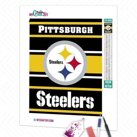 Pittsburgh Steelers American Football Teams - DIY Diamond Painting Kit