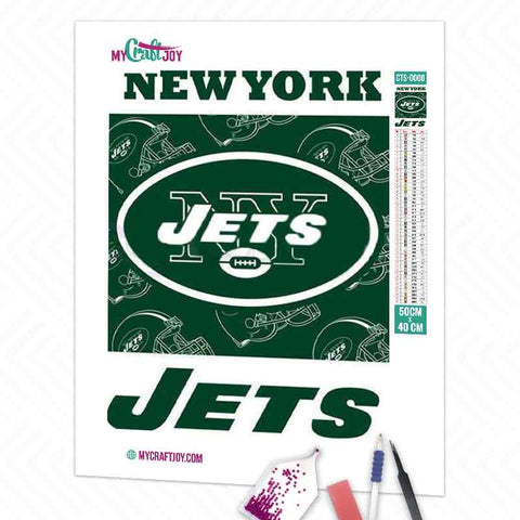 New York Jets American Football Teams - DIY Diamond Painting Kit