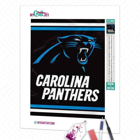 Carolina Panthers American Football Teams - DIY Diamond Painting Kit