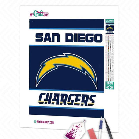 San Diego Chargers American Football Teams - DIY Diamond Painting Kit