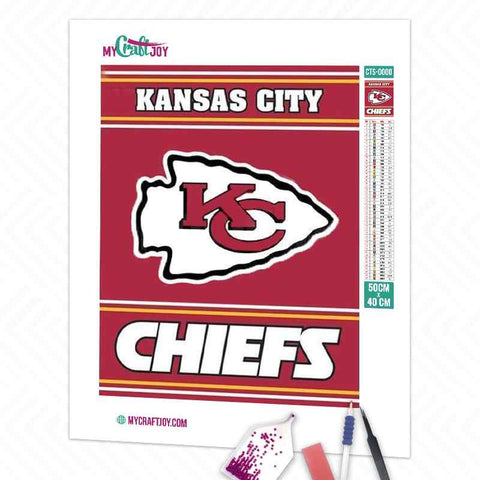 Kansas City Chiefs American Football Teams - DIY Diamond Painting Kit