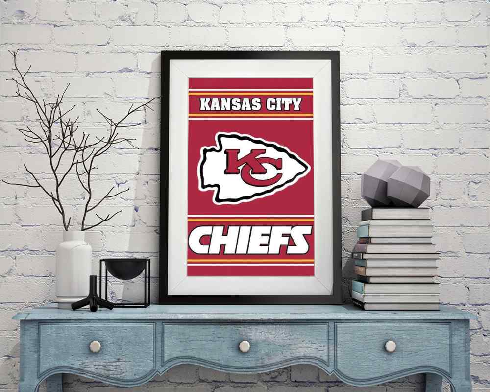 Kansas City Chiefs American Football Teams - DIY Diamond Painting Kit