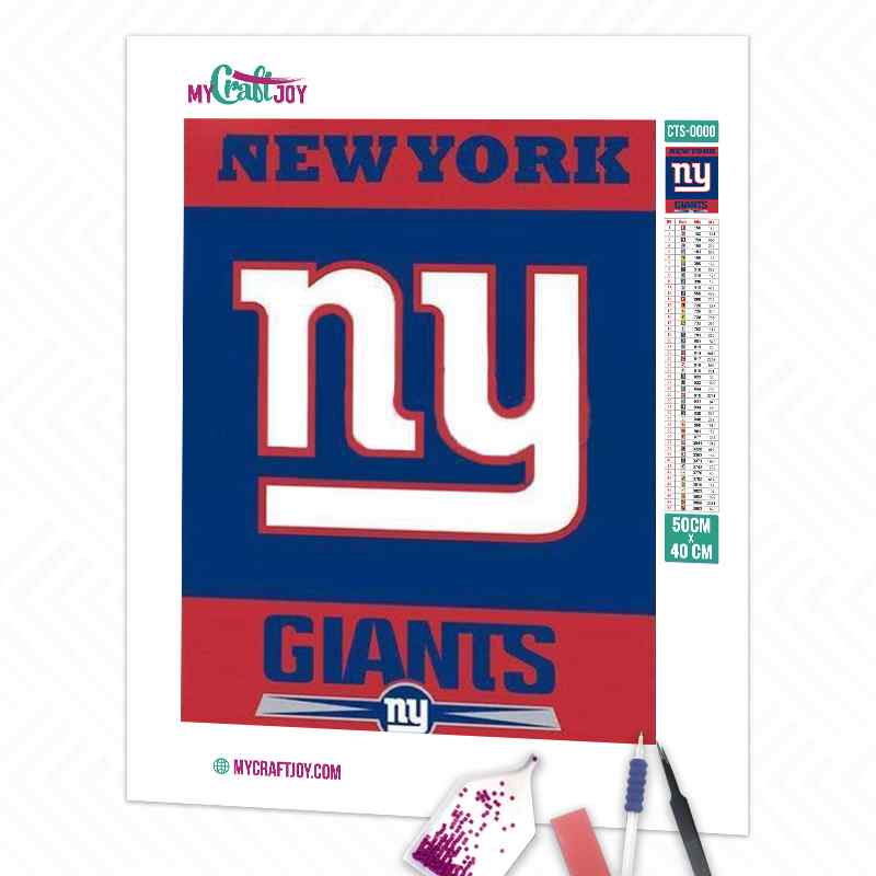 New York Giants American Football Teams - DIY Diamond Painting Kit