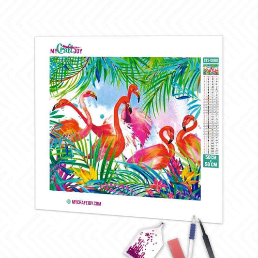 Flamingos - DIY Diamond Painting Kit