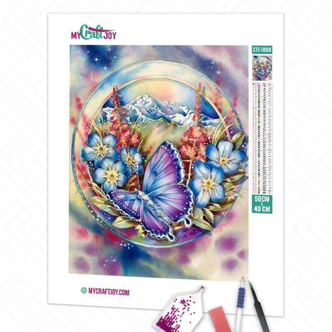 Butterfly - DIY Diamond Painting Kit