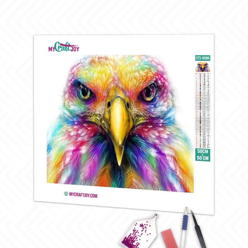 Colorful Eagle - DIY Diamond Painting Kit