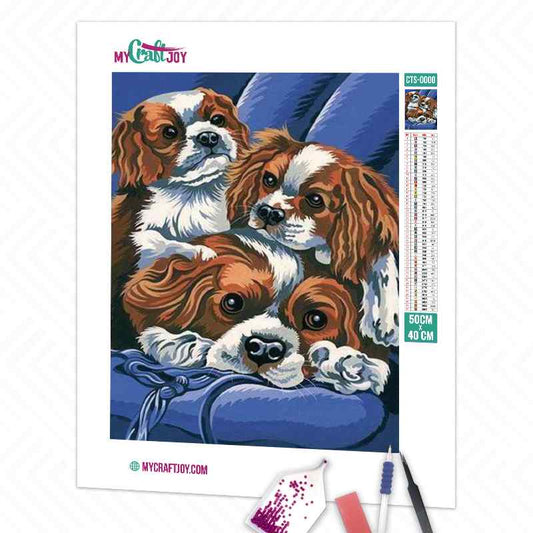 Dogs - DIY Diamond Painting Kit