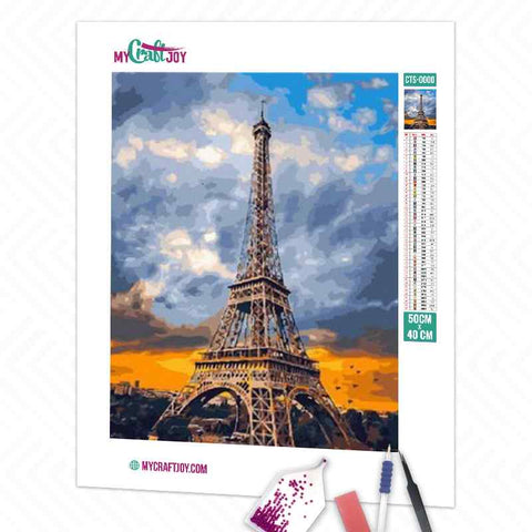 Eiffel Tower - DIY Diamond Painting Kit