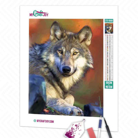 Wolf - DIY Diamond Painting Kit