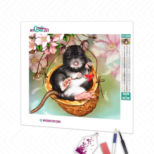 Little Rat - DIY Diamond Painting Kit