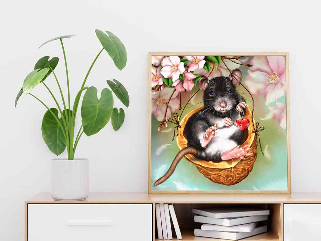 Little Rat - DIY Diamond Painting Kit