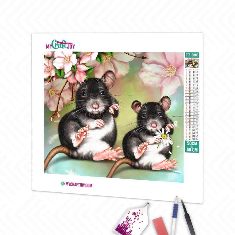 Rats - DIY Diamond Painting Kit