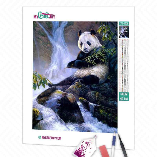 Pandas - DIY Diamond Painting Kit