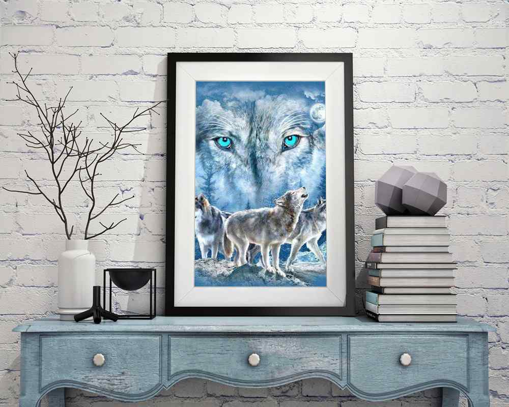 Wolves - DIY Diamond Painting Kit