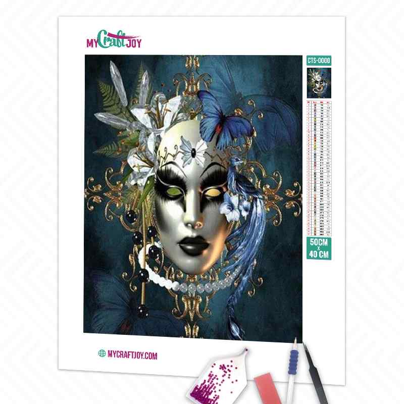 Carnival Mask - DIY Diamond Painting Kit