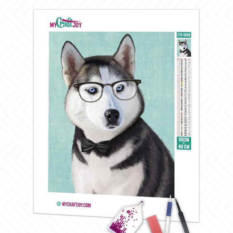Smart Dog - DIY Diamond Painting Kit