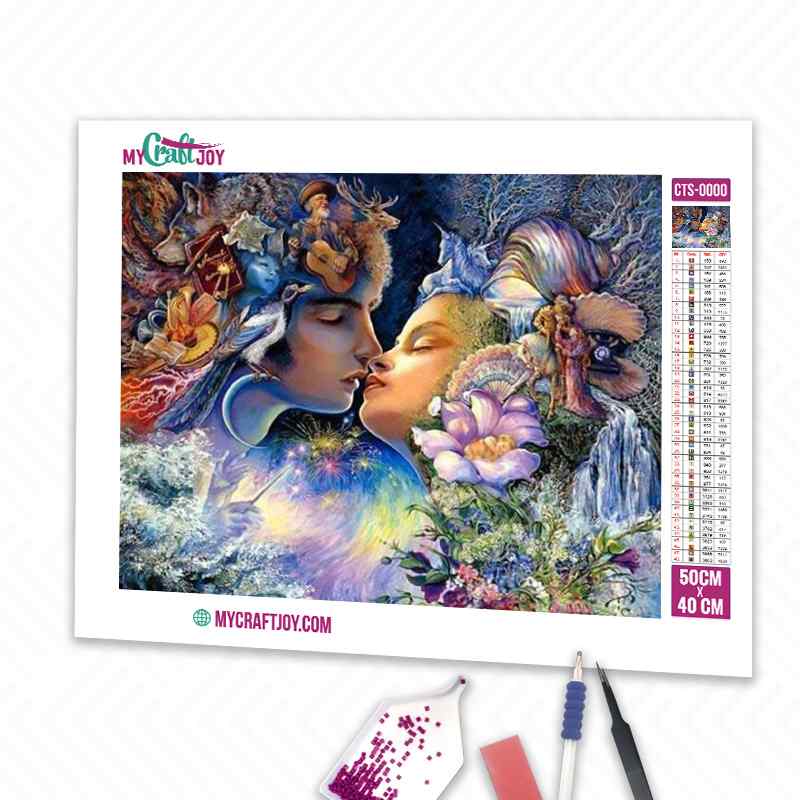 Fairies Love - DIY Diamond Painting Kit