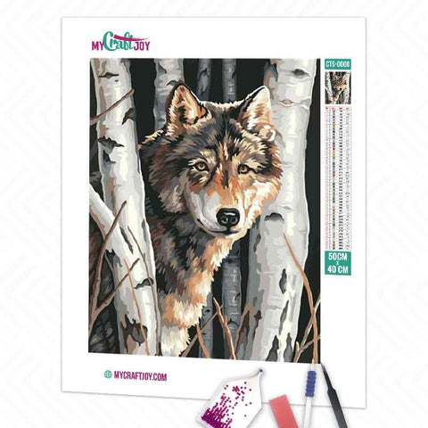 Wolf - DIY Diamond Painting Kit