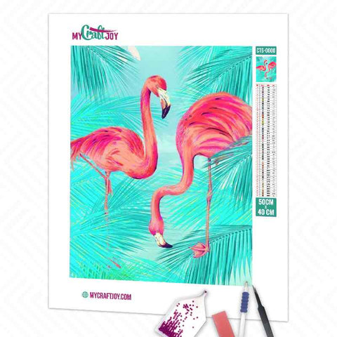 Flamingo - DIY Diamond Painting Kit