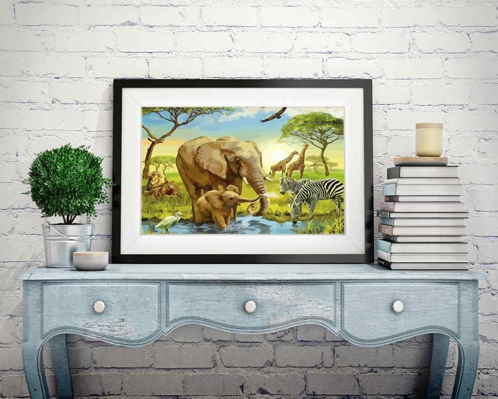 Wild Animals - DIY Diamond Painting Kit