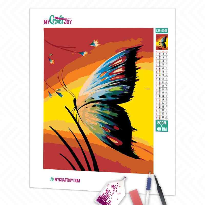 Butterfly - DIY Diamond Painting Kit