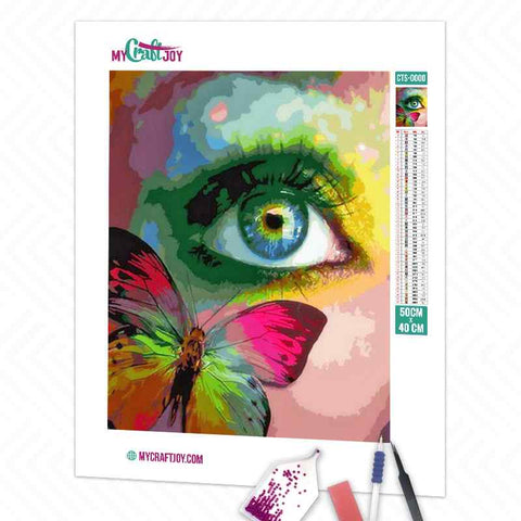 Butterfly - DIY Diamond Painting Kit